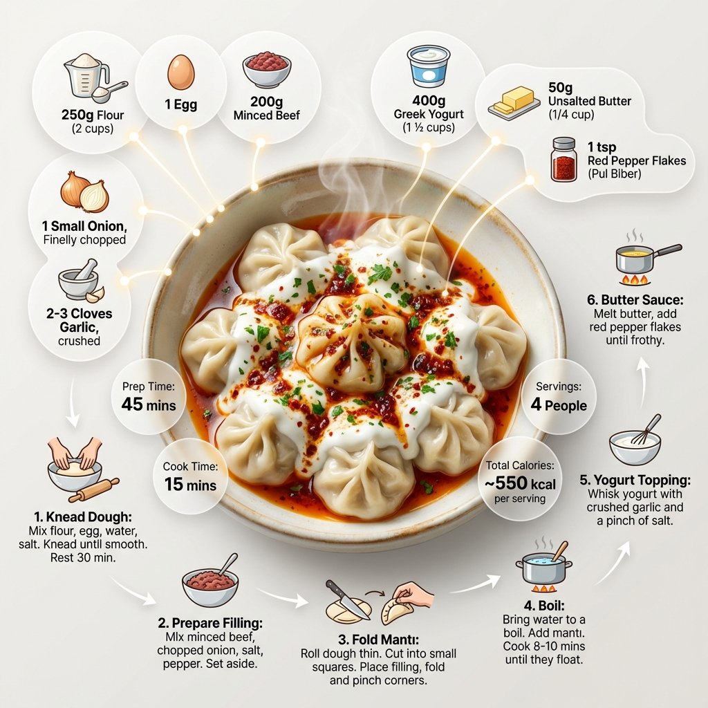 Transform Turkish Food Recipes into Stunning Infographics
