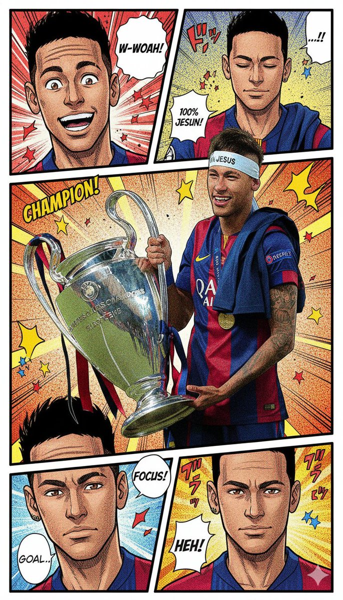 Neymar's Expressions on Gemini Nano Banana Pro