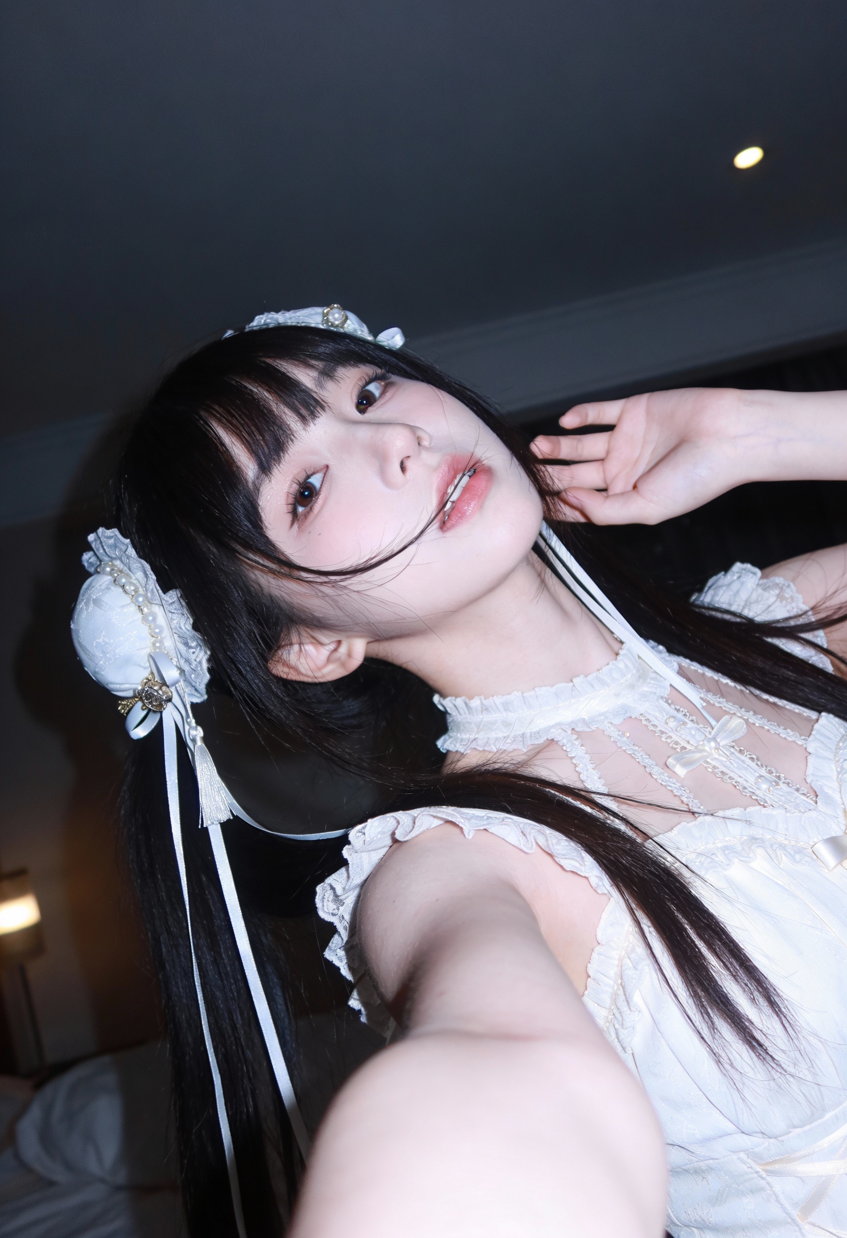 18-Year-Old Female Student's Dormitory Night View