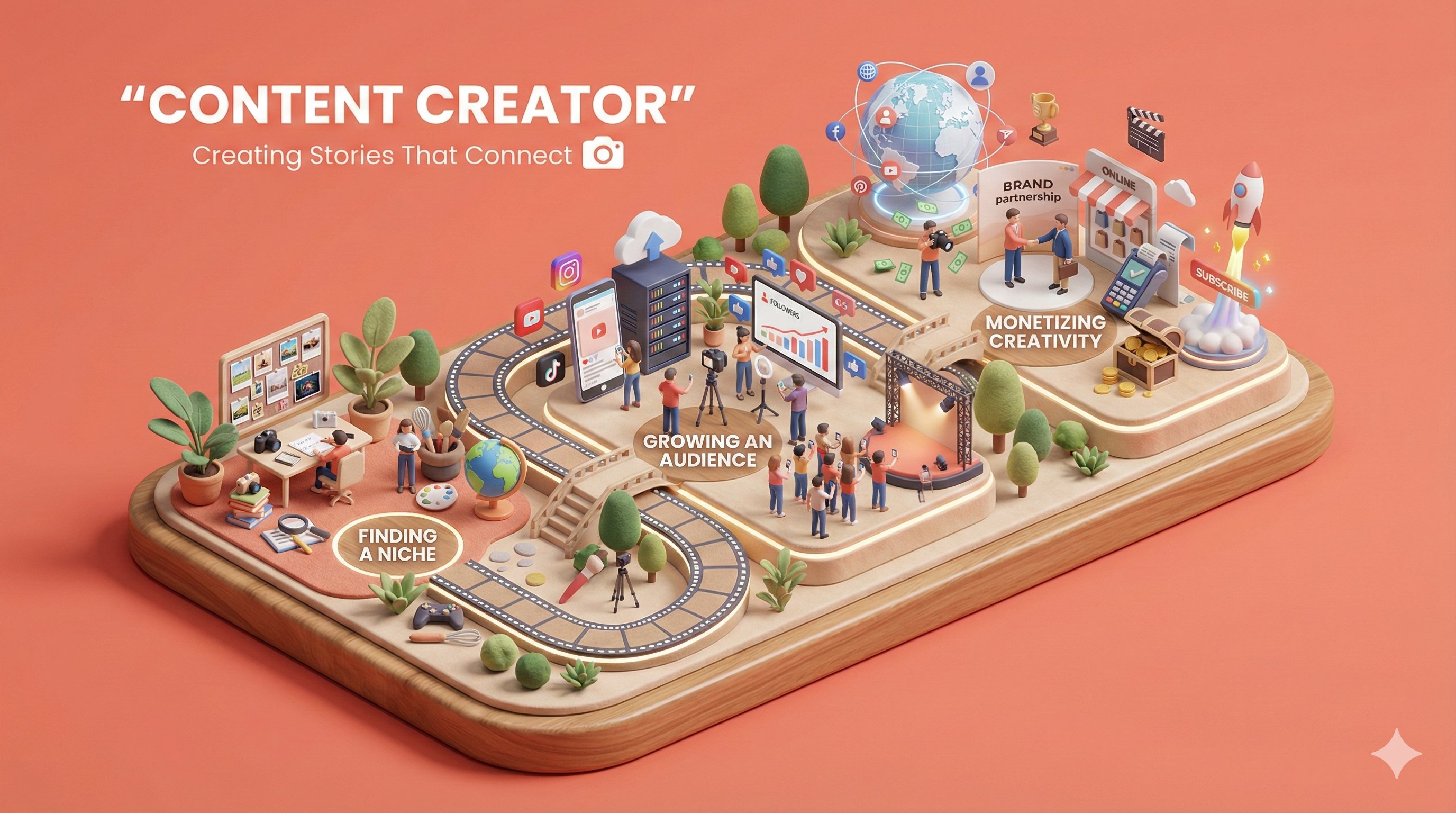 Career/Life Path Diorama