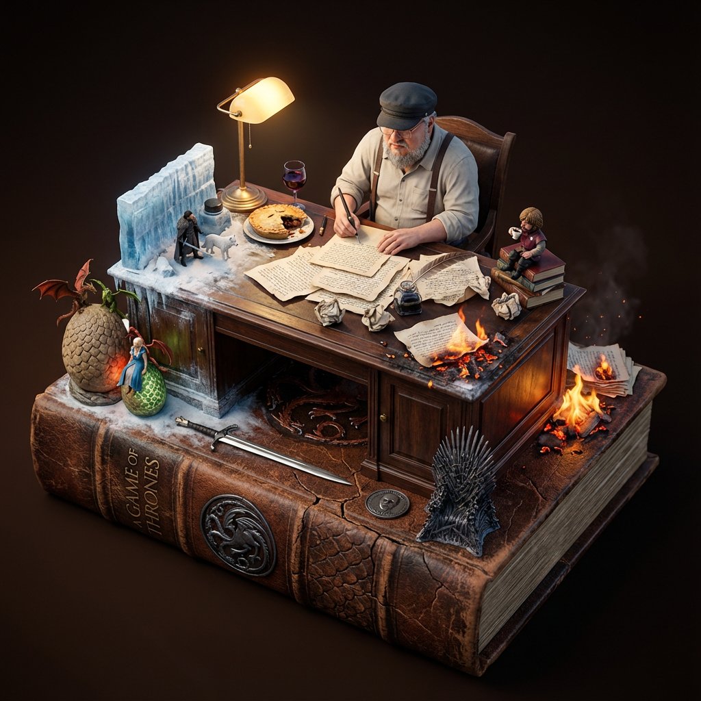 George R.R. Martin's Author's Mindscape