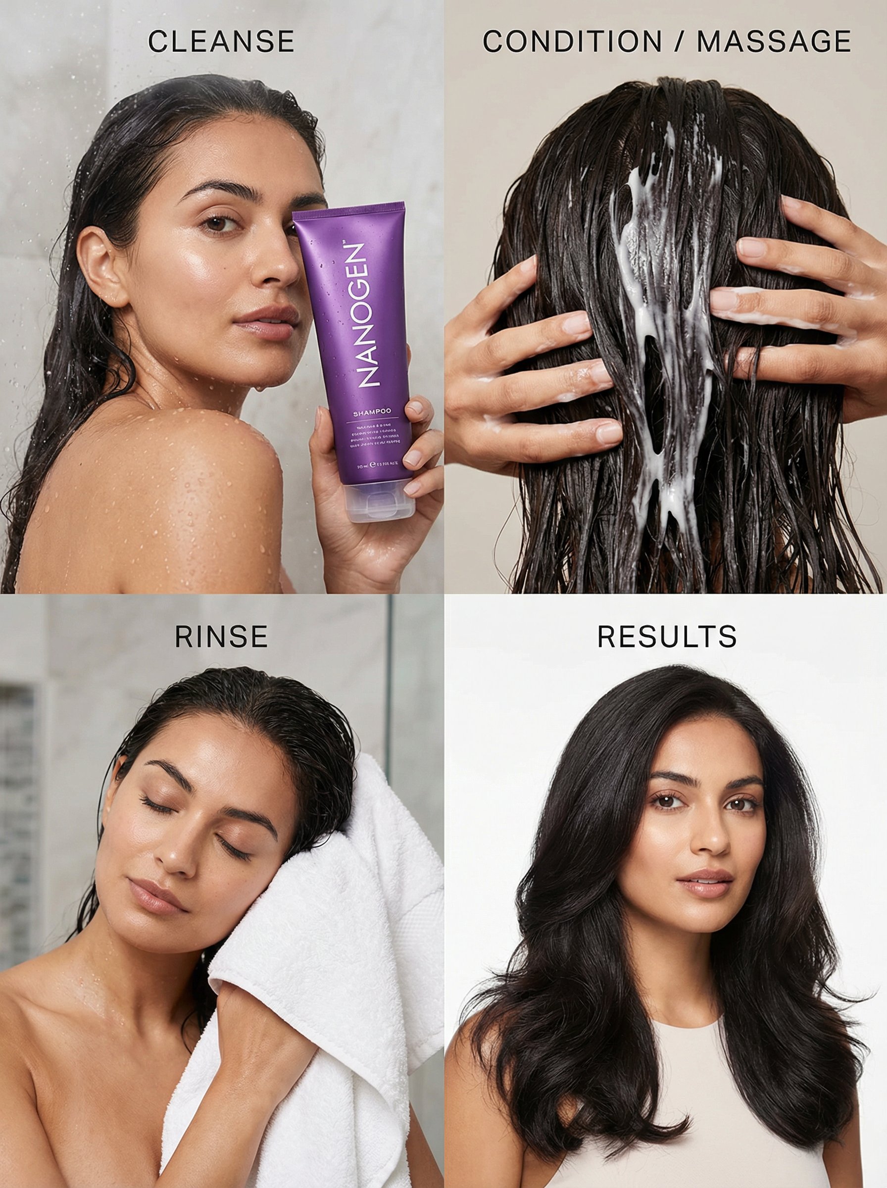 Nano Banana Pro Shampoo Advertisement