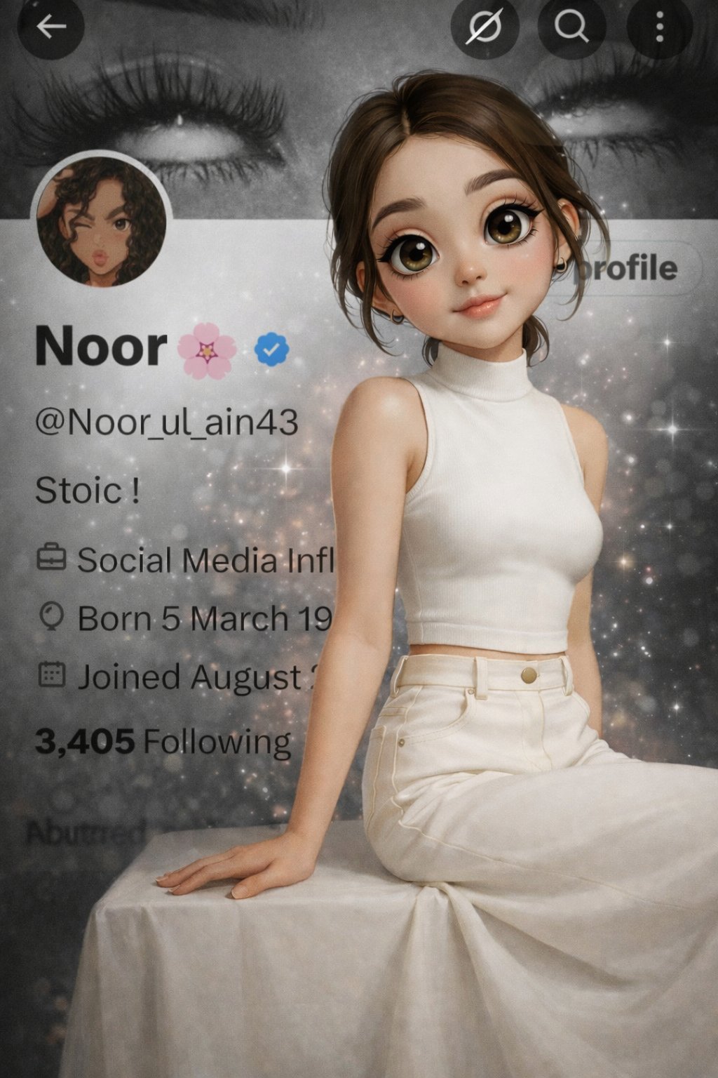 Semi-Realistic Anime Girl