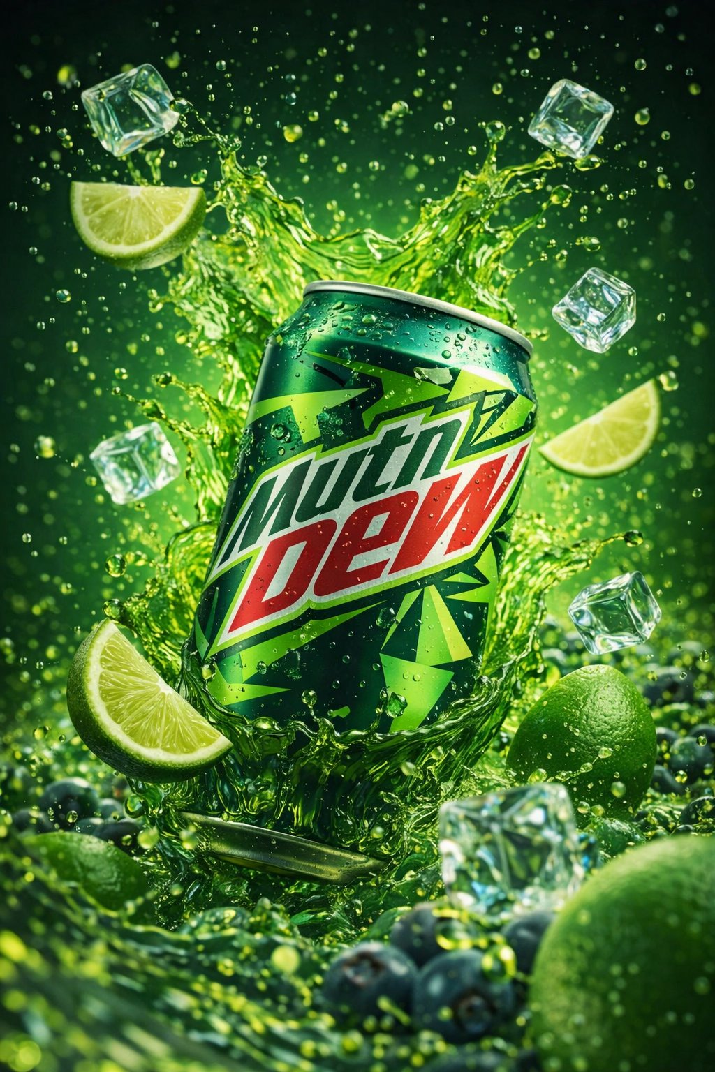 Flavor, Caught Mid-Impact, Realistic, nanoBanana-Pro, Hyper-Realistic, Cinematic Lighting reference image, image 4 of 4