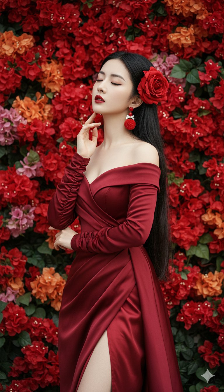 Floral Elf Girl