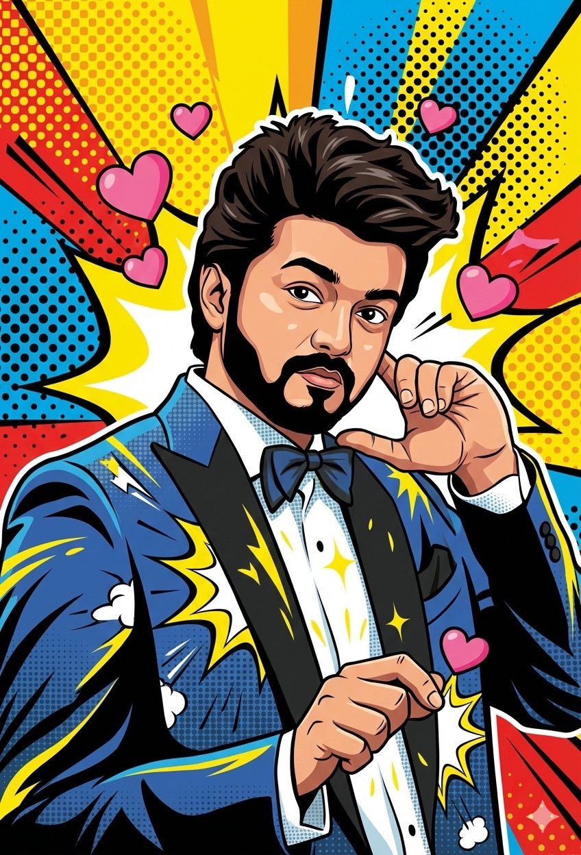 Transformed Image into Professional Pop-Art Vector Illustration,插画,nanoBanana-Pro,Pop Art, High-End风格参考图,第 2 张,共 4 张