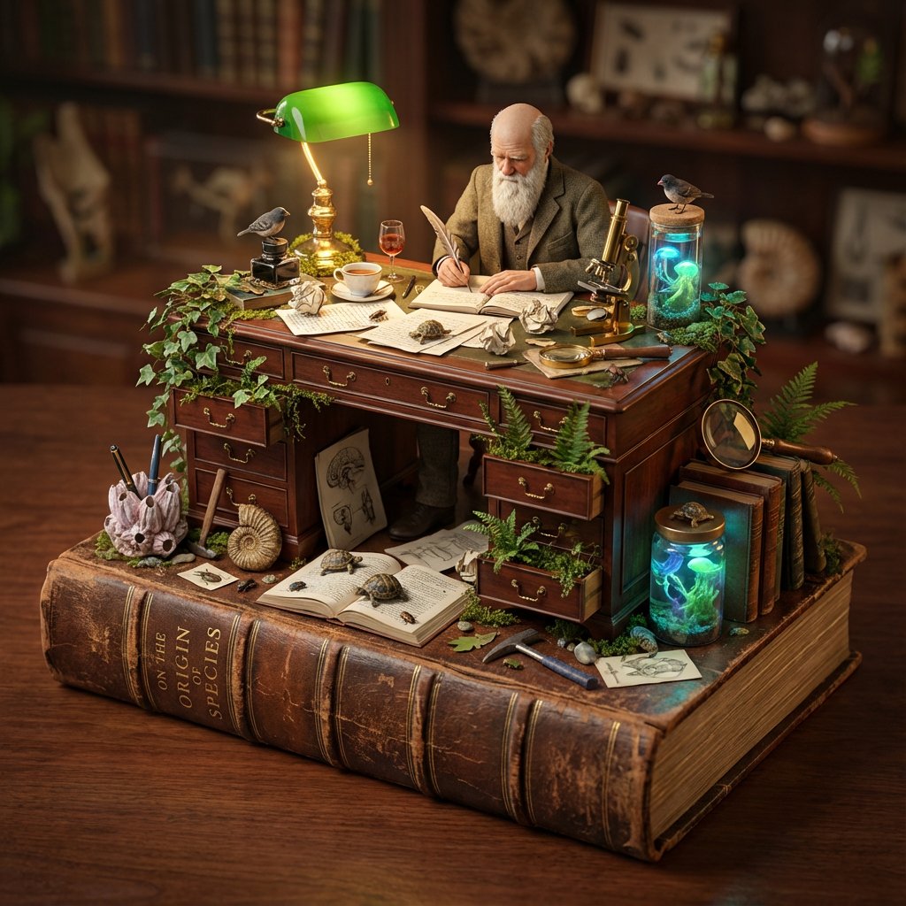 Author's Mindscape 3D Diorama