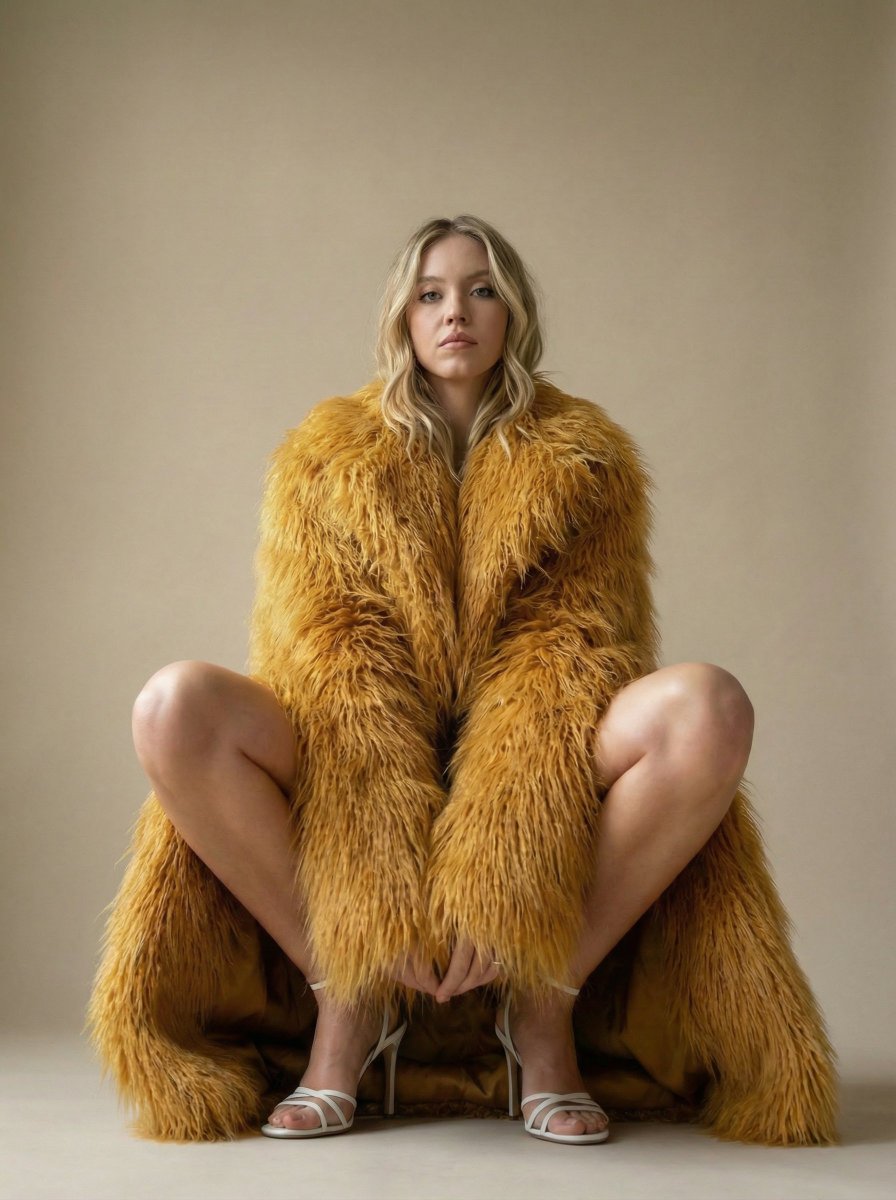 Sydney Sweeney - Nano Banana Pro, Fashion, nanoBanana-Pro, Minimalist Interior, Warm Lighting reference image, image 2 of 2