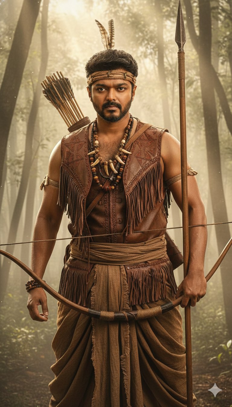 South Indian Tamil Actor Portrait