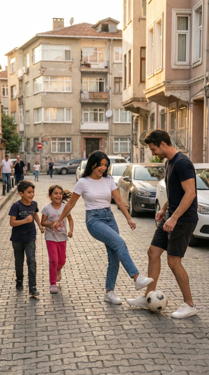 Istanbul Neighborhood Street Football Game