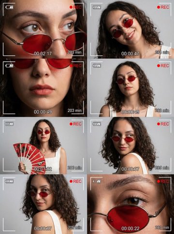 Red Glasses Version