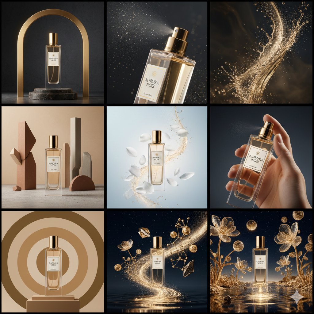 High-End Commercial Poster Generation Prompt