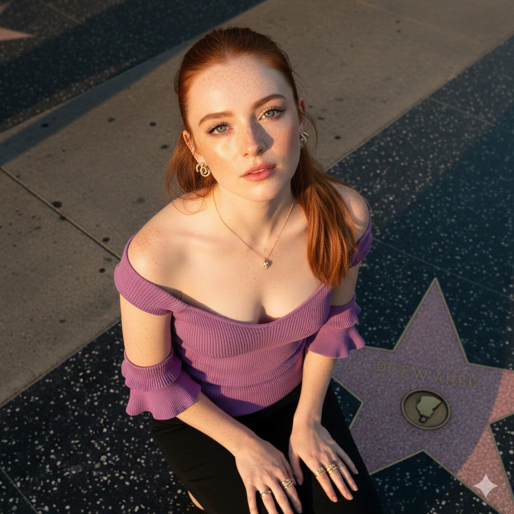 Gemini Nano Banana Pro - Sydney Sweeney Natural Portrait