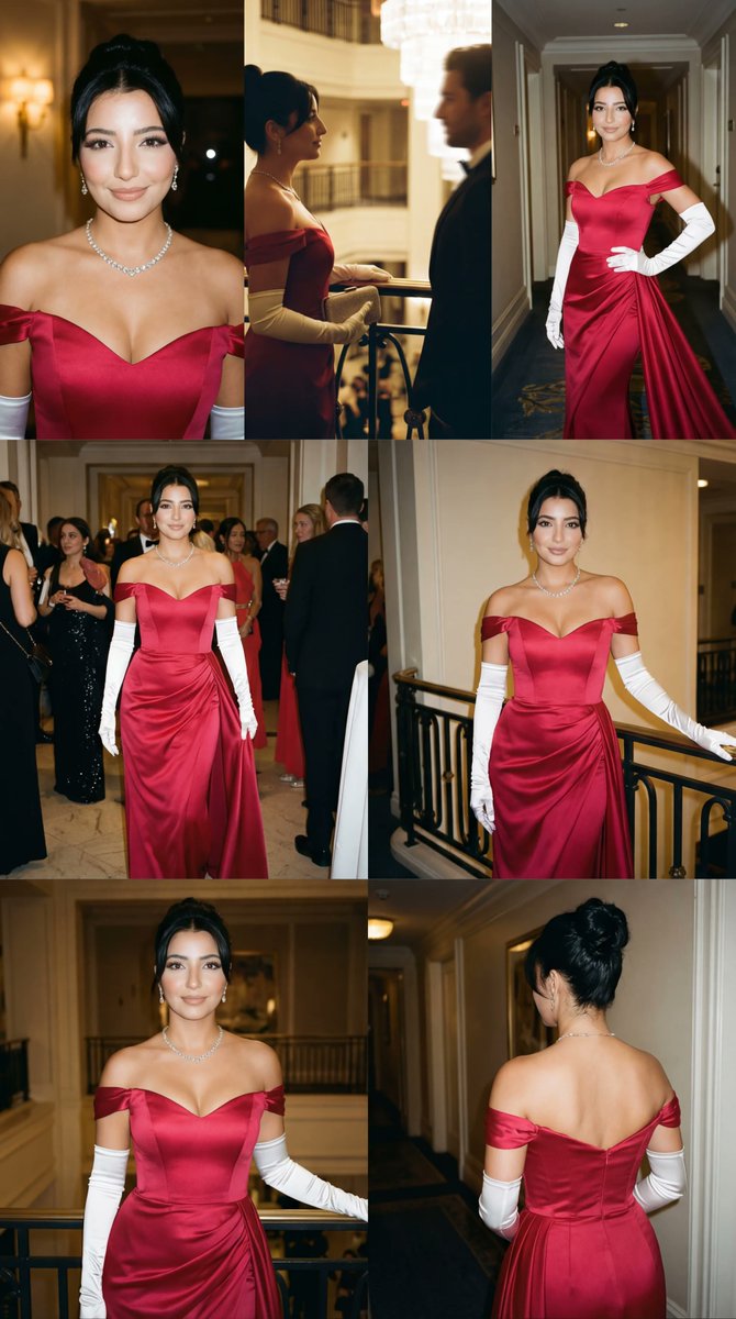 Classic 80s/90s Gala Elegance