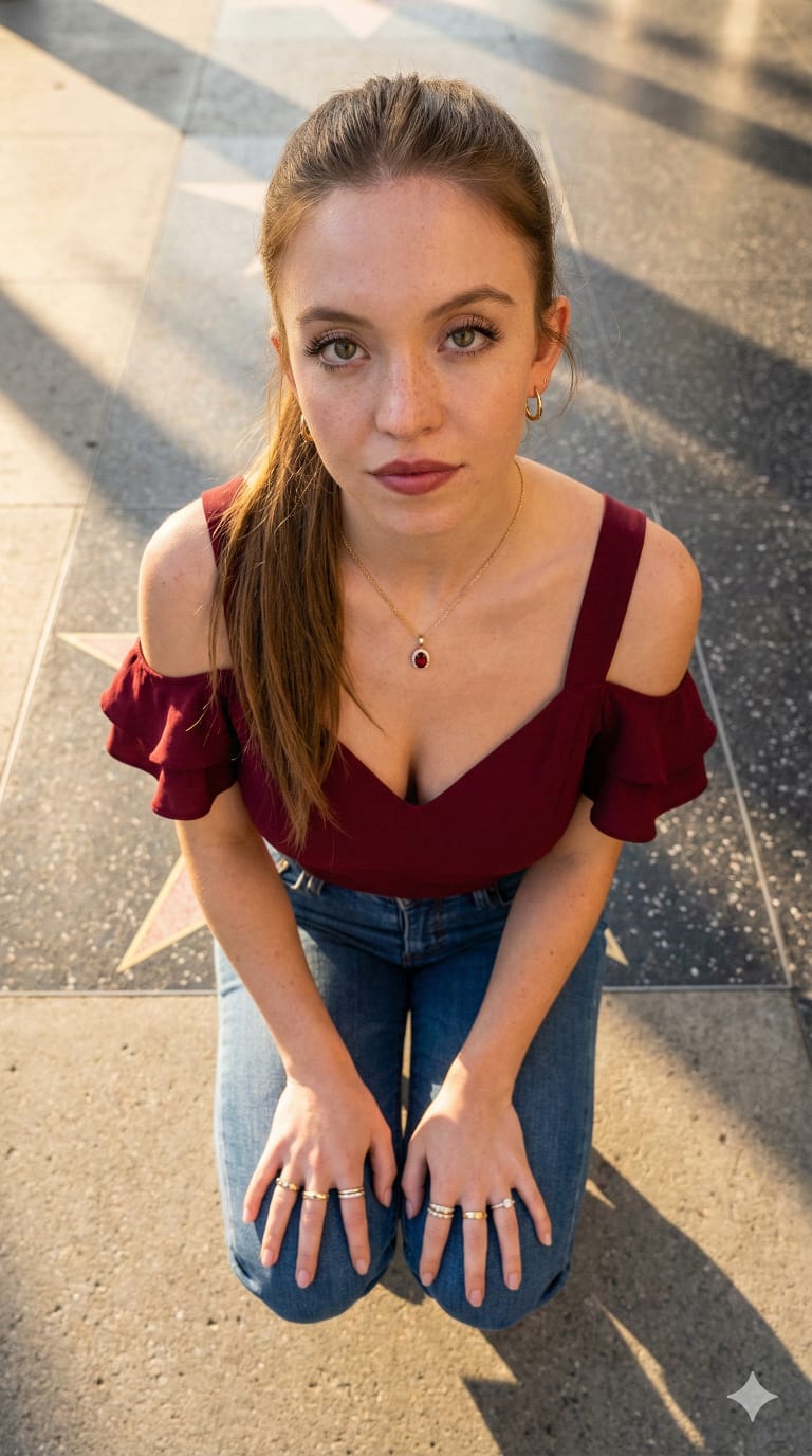 Beautiful Star Sydney Sweeney - Gemini Nano Banana Pro