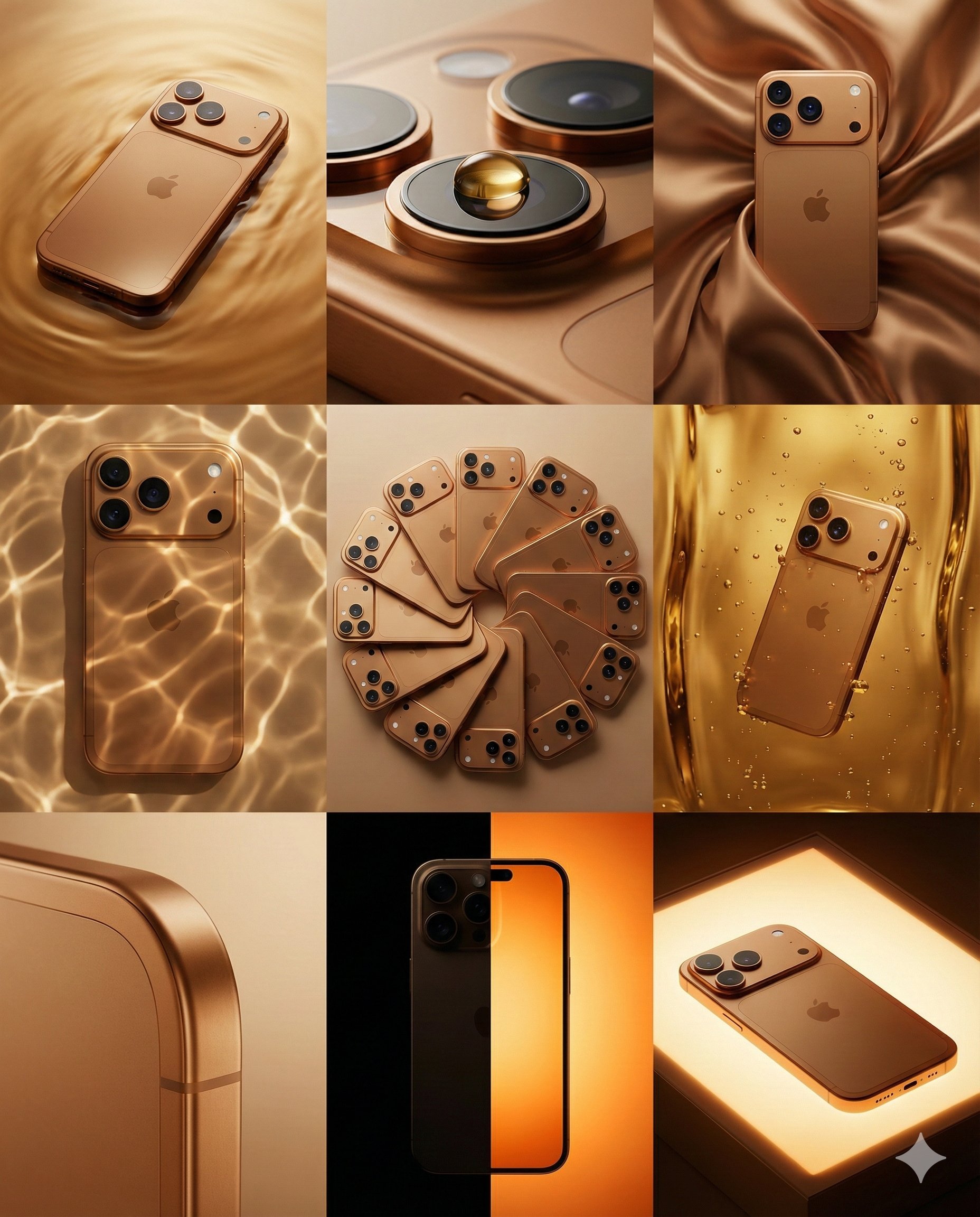 Branded 9-Panel Visual Storyboard Design for Mobile Phone