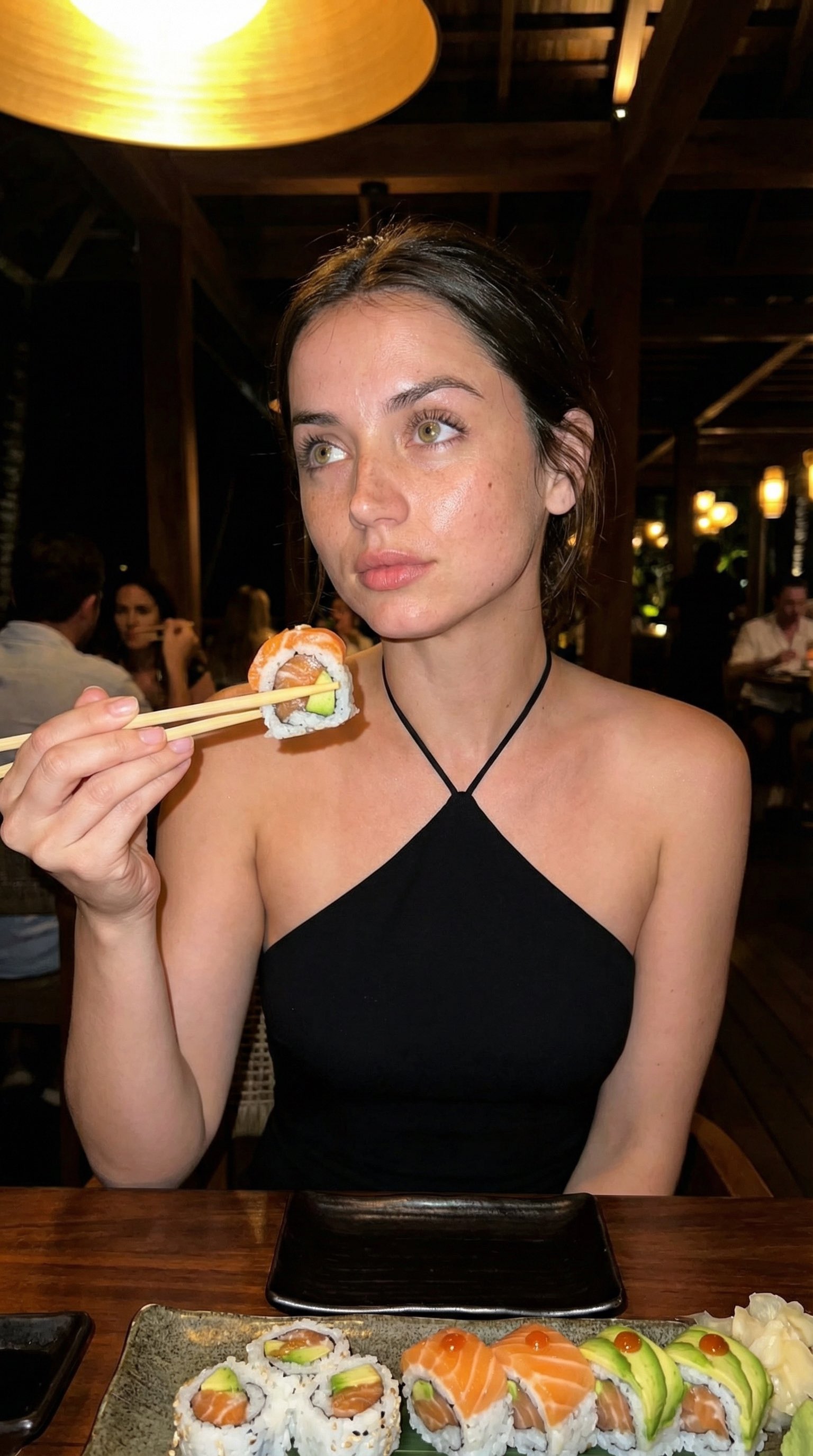Ana de Armas and Sydney Sweeney's Dinner Portrait