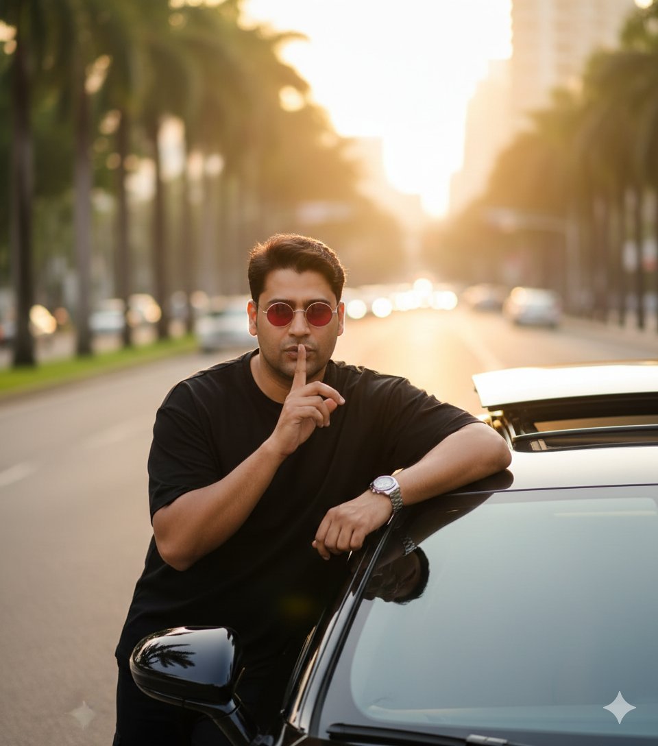 Confident Young Indian Man