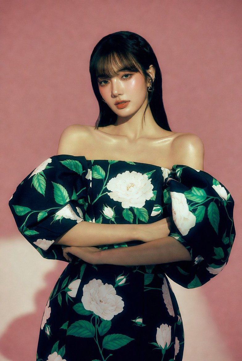 Blackpink Lisa Studio Portrait