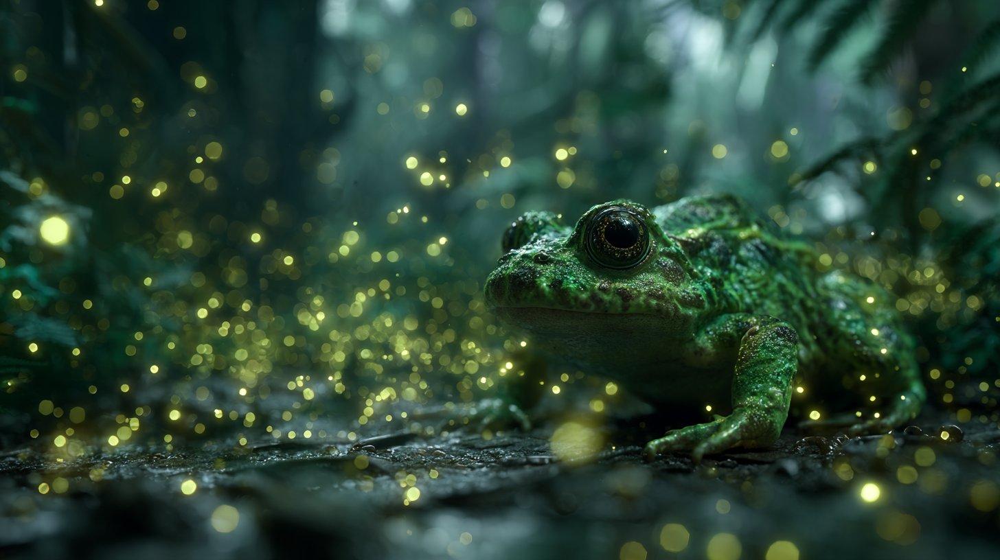 Glowing Particle Subject, Realistic, nanoBanana-Pro, Hyper-Realistic, Cinematic Lighting reference image, image 2 of 4