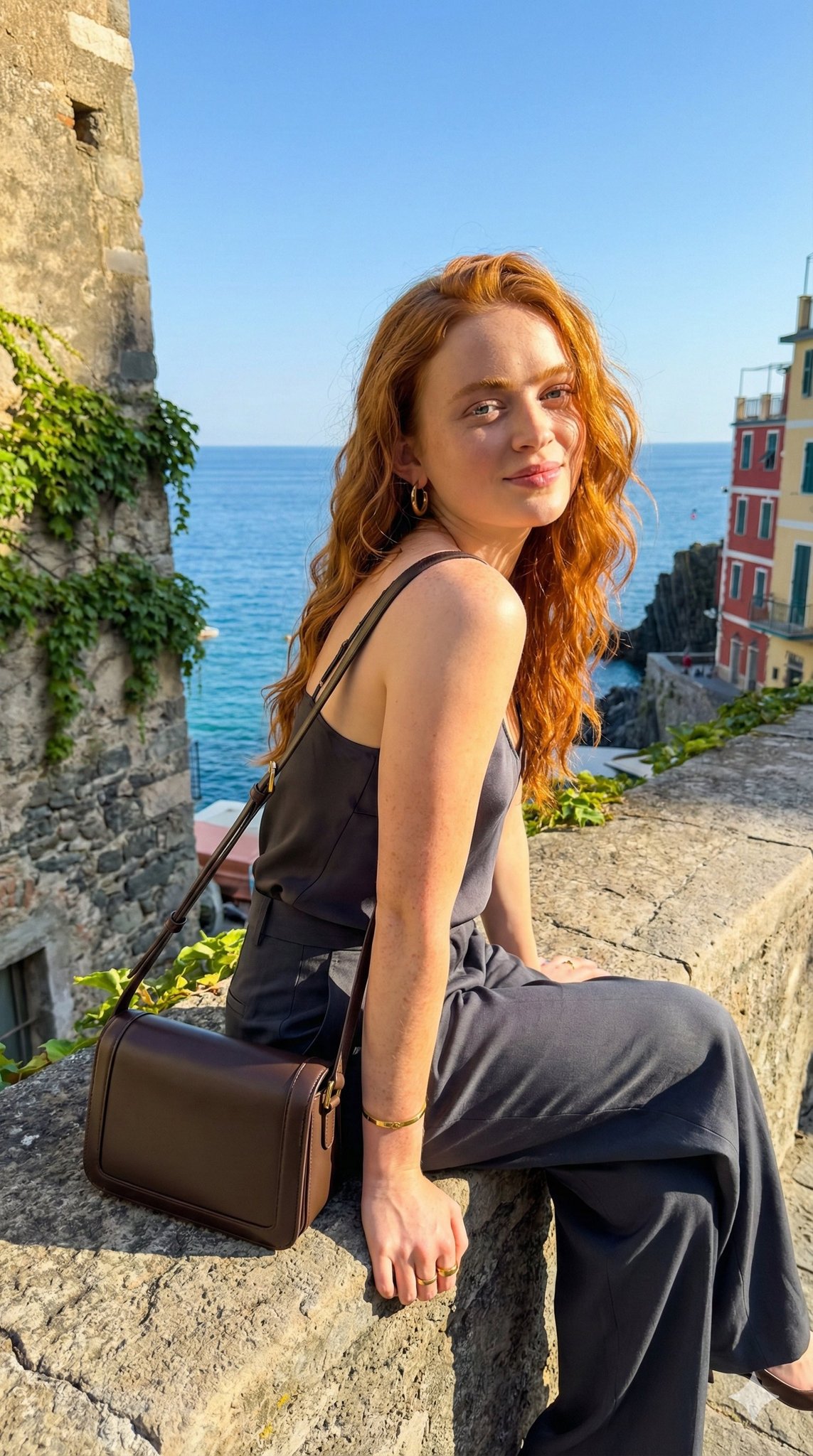 Sadie Sink Portrait in Italy