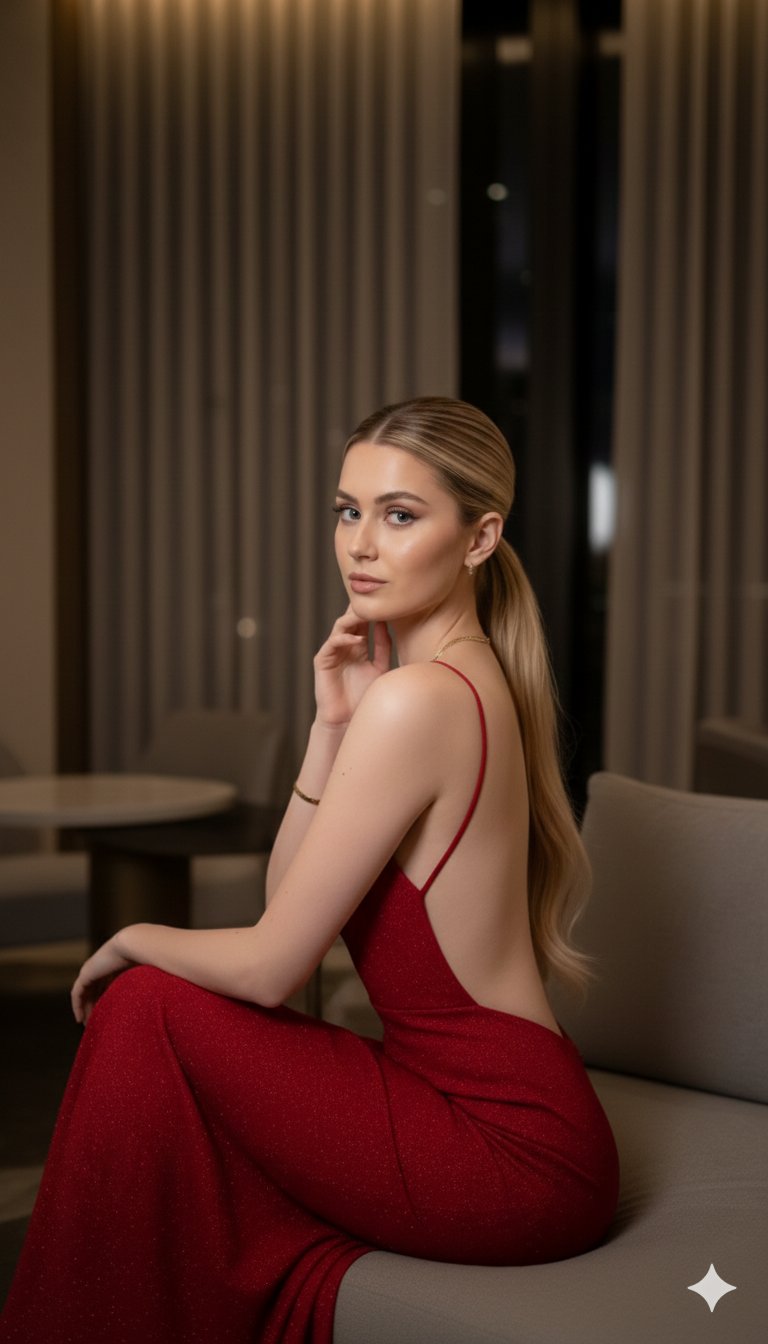 Polina Gagarina Cinematic High-Fashion Photography
