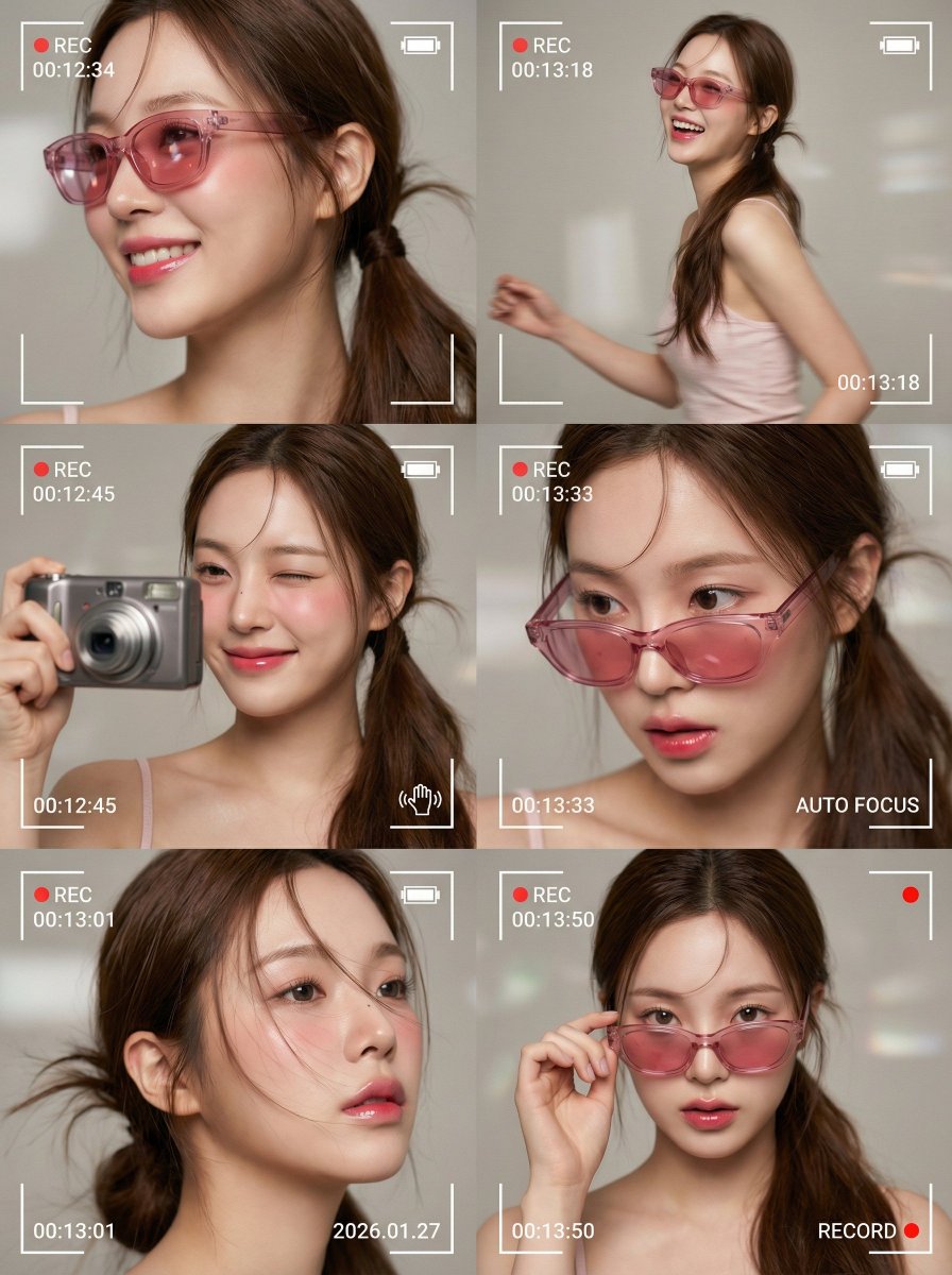 Creative Cinematic Mosaic Portrait