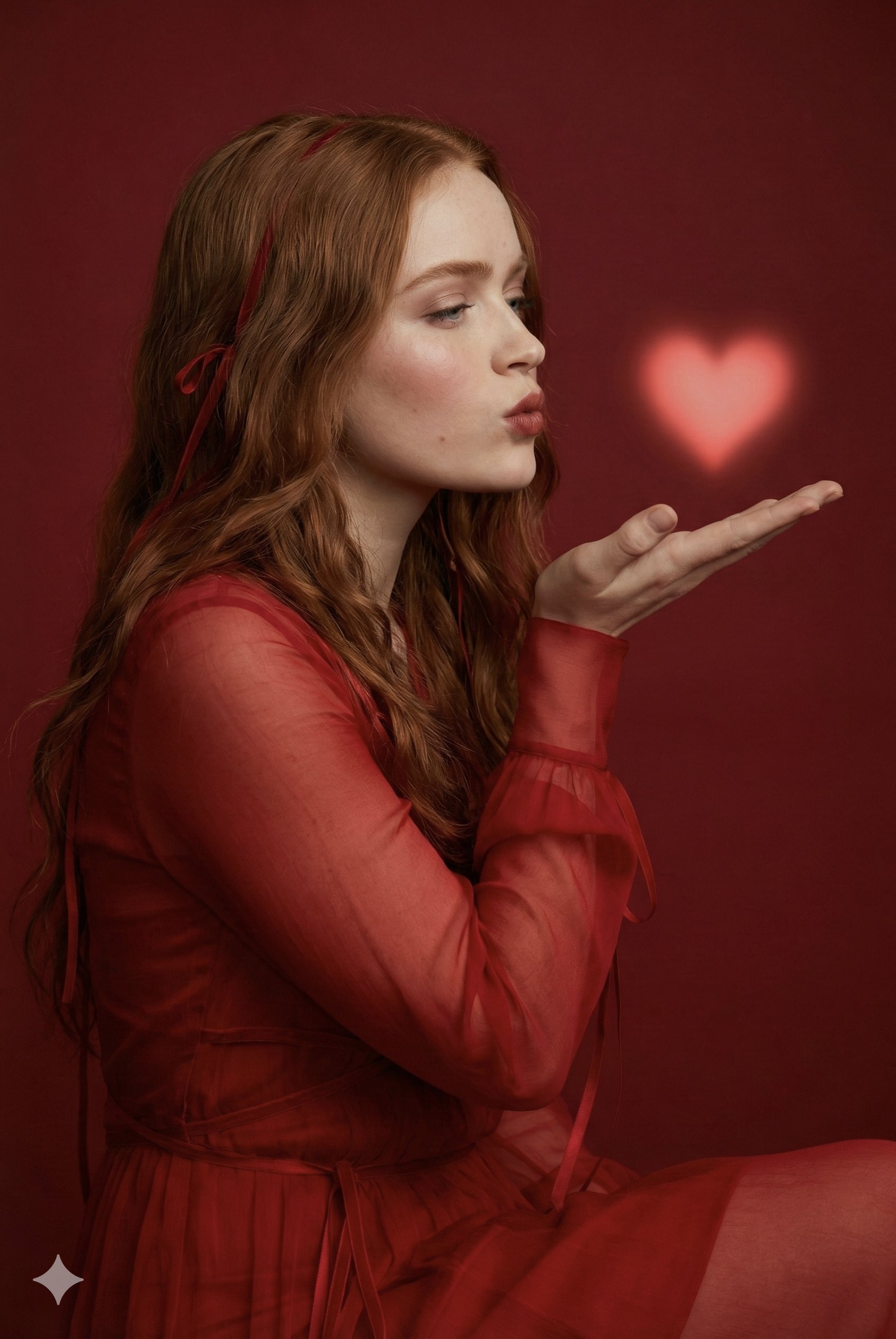 Ana de Armas, Sadia Sink, and Sydney Sweeney Celebrating Valentine's Day