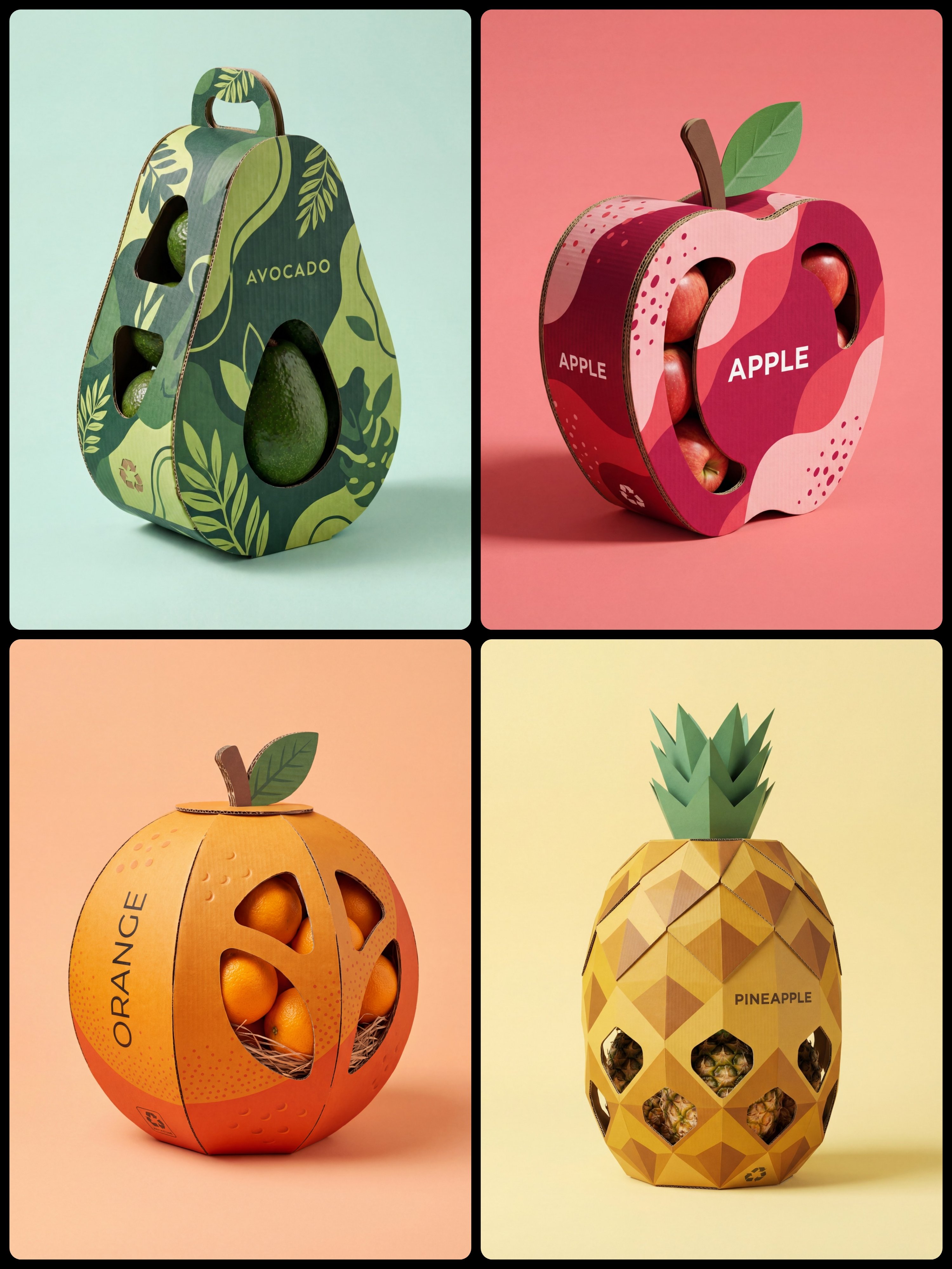 Fruit Packaging Concepts with Nano Banana Pro