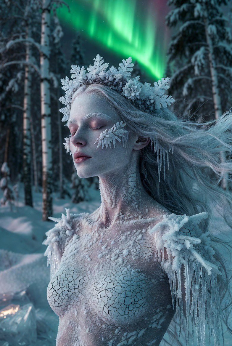 Ice Queen Portrait