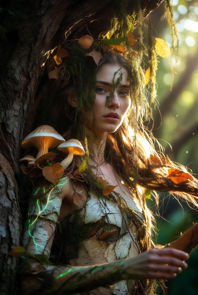 Mystical Forest Dryad