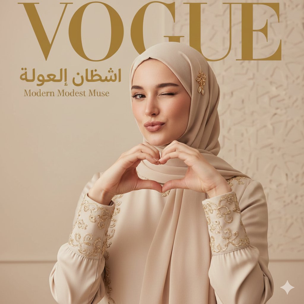Vogue-Style Magazine Cover