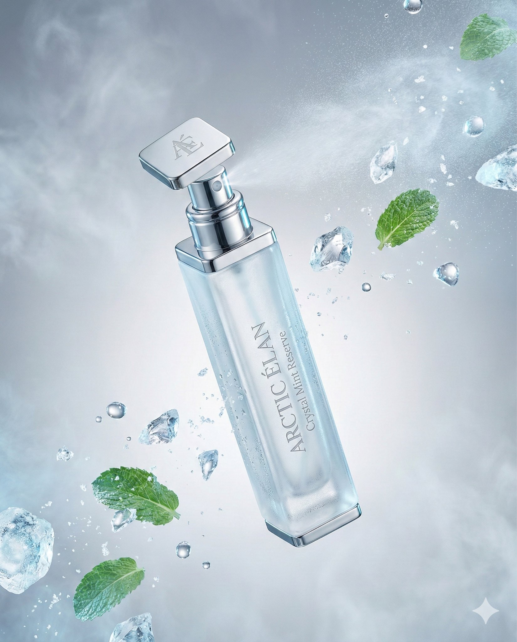 Ultra-Cinematic Luxury Mouth Freshener Spray Advertising Photography