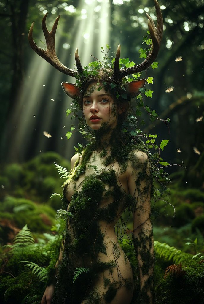 Quiet Mystical Forest Guardian