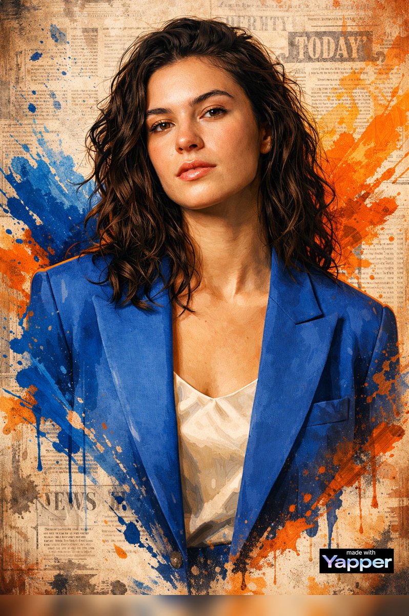 Modern Digital Art Portrait
