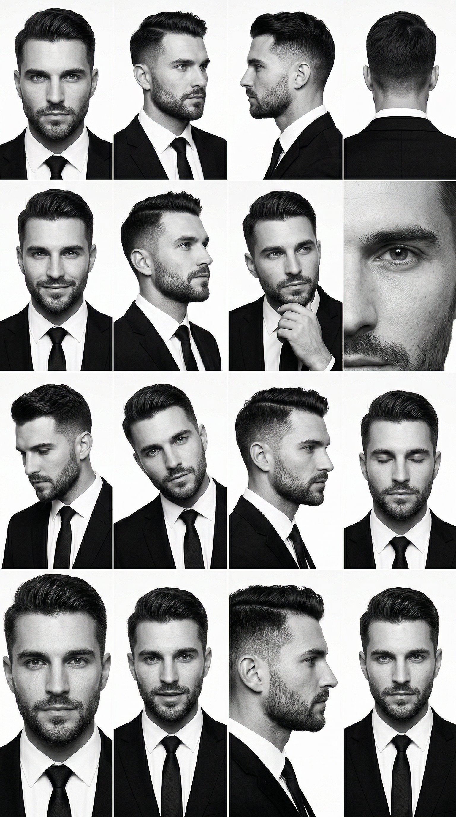 Male Identity Grid Transformation