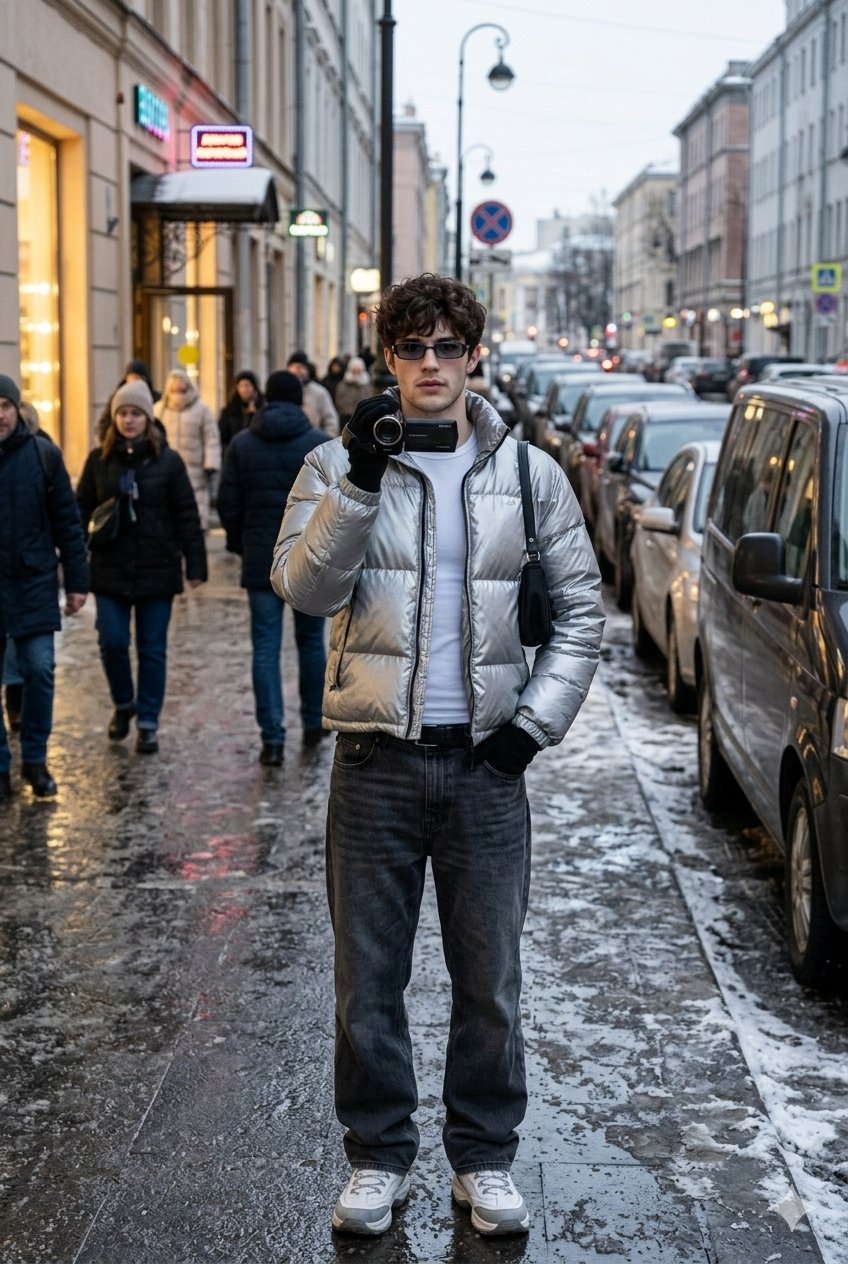 Gemini Nano Banana 2 Winter Street Photography