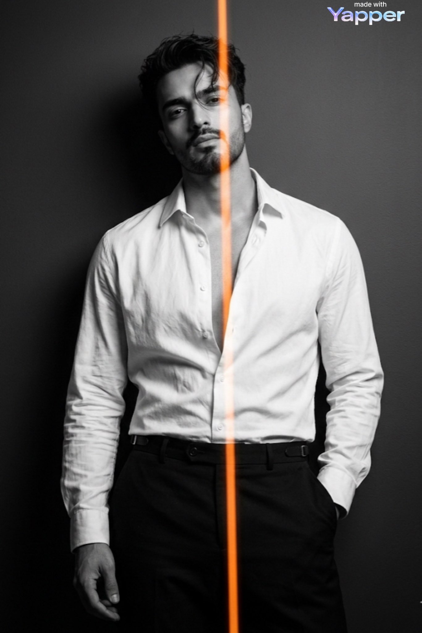 Ultra-realistic Editorial Fashion Portrait